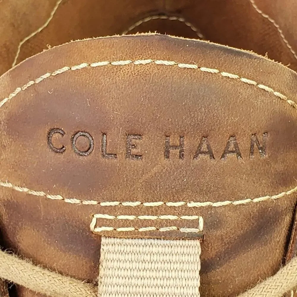 Cole Haan Grand Atlantic Chukka Boot Men's Size 9.5 M Brown Leather Lace Up